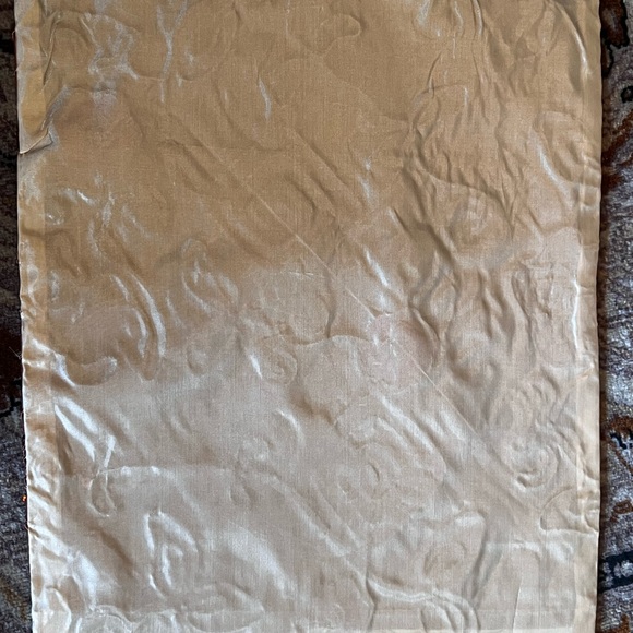 Beautiful Set Of Six Chopsticks & Silk Placemats w Sequins RUST Color - Picture 8 of 12